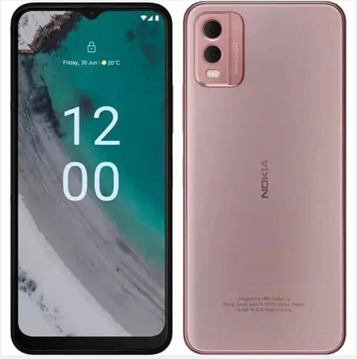 Nokia C32 smartphone with pure Android interface and familiar Nokia design